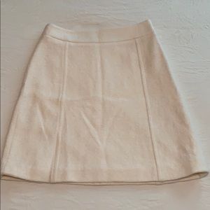 Ann Taylor Skirt Off-White